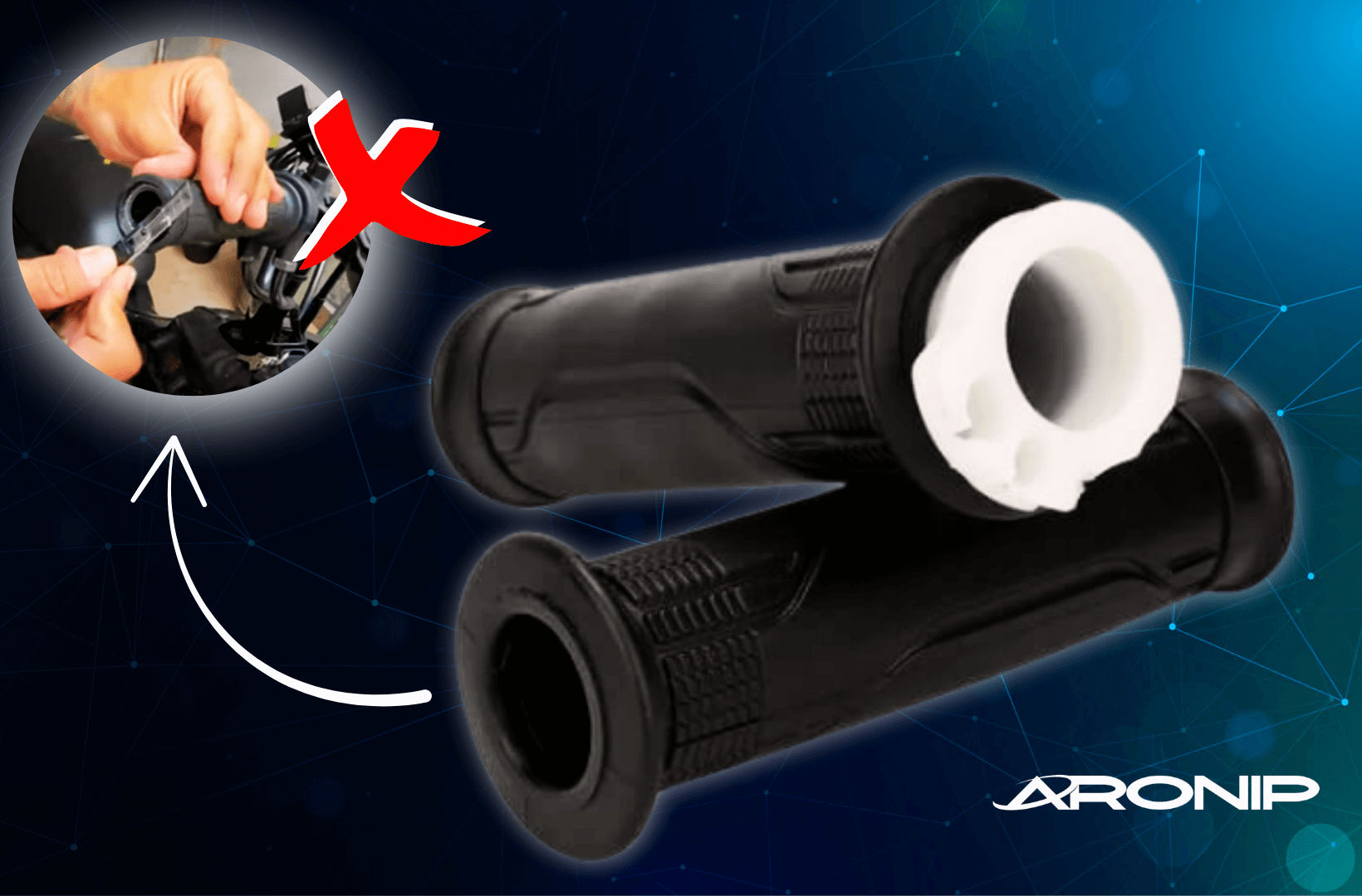 Pare de cortar sua manopla: CONHEÇA A MANOPLA VAZADA ARONIP